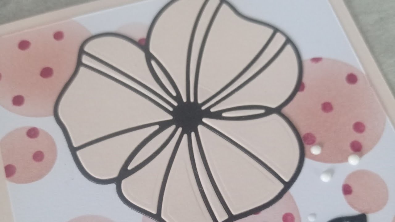 Tuto carte coquelicot (DT Custodeco)