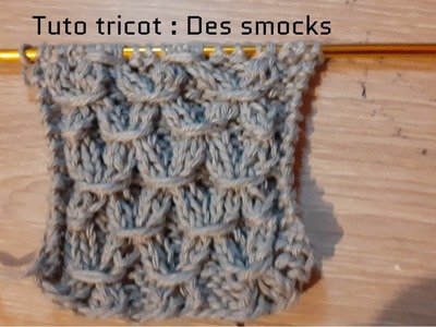 Tuto tricot : Apprendre à tricoter : Des smocks , smocks au tricot facile
