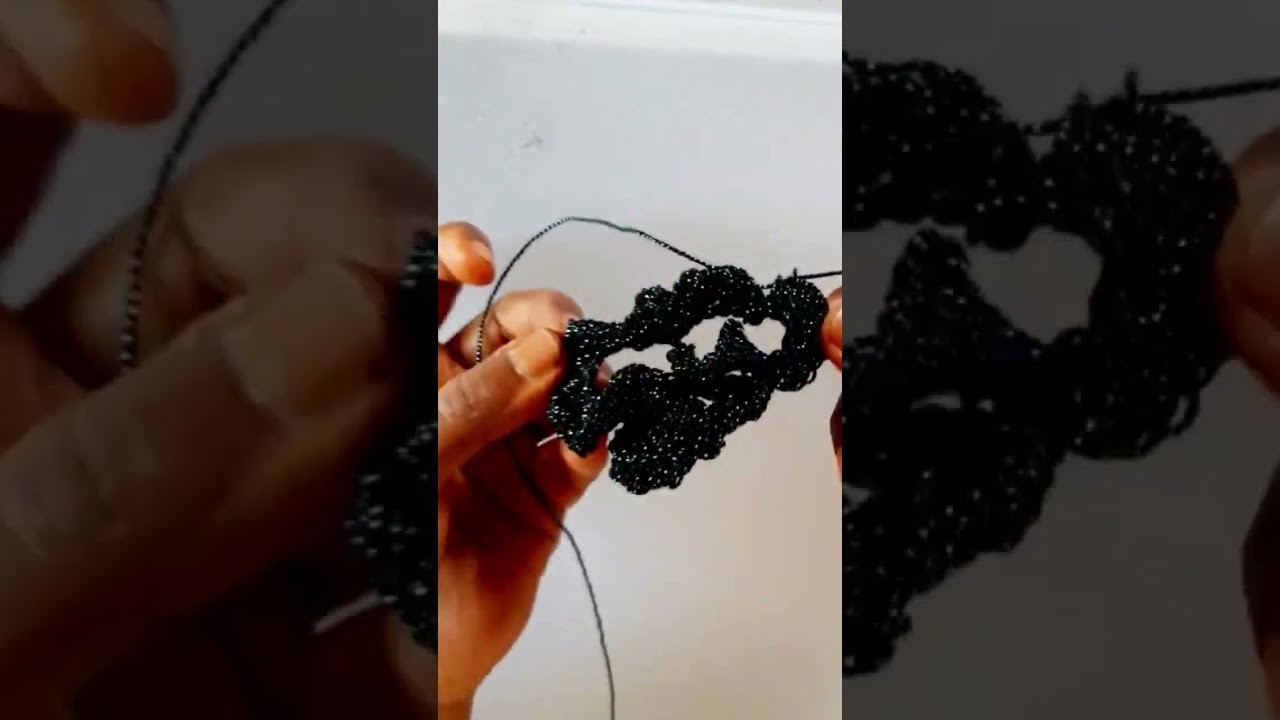 Crochet scrunchie