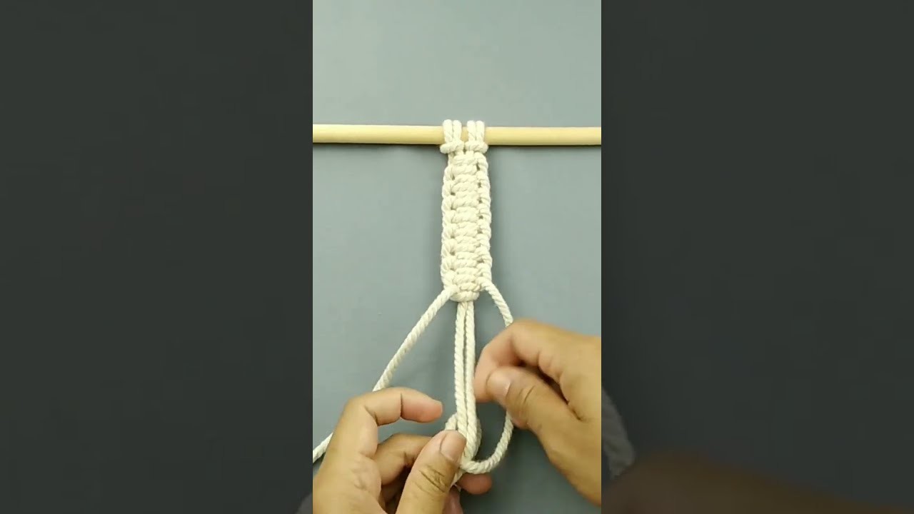 Macrame Basic Knot | Zipper Knot