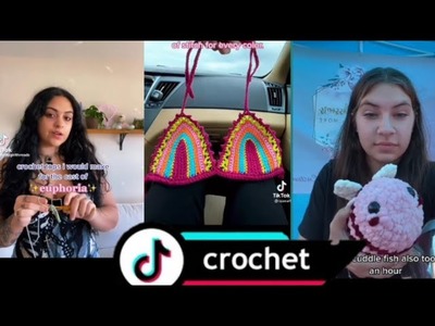Tiktok crochet compilation සිංහල |english| tamil