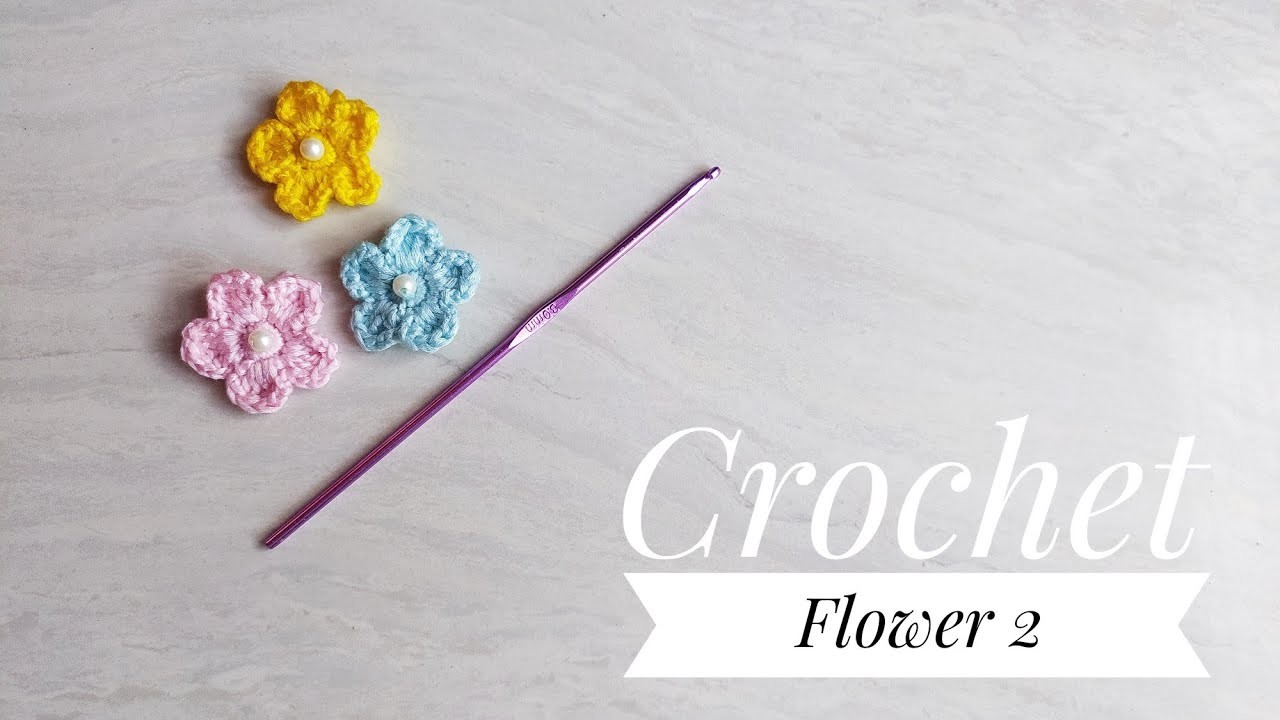 কুশিকাটার ফুল ( Crochet Flower)