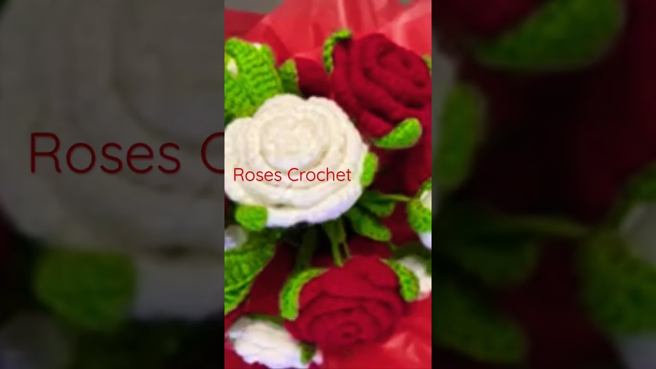 Flowers.Roses Crochet #crochet #roses #flowers #crochetaddict  #crochetroseflower #crochetroses