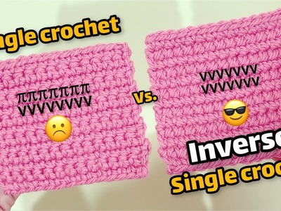 Inverse single crochet