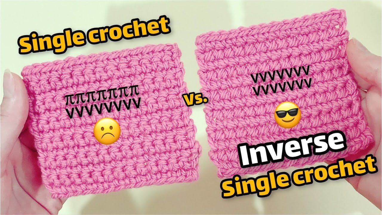 Inverse single crochet