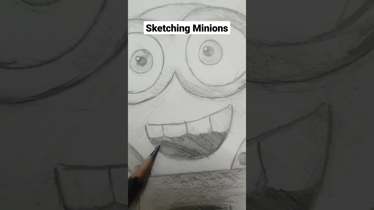 Sketching Minions #shorts