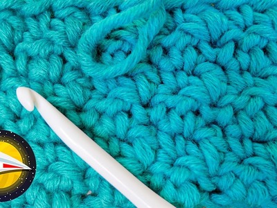 Apprendre à crocheter | Joli point en mailles serrées et brides | Débutant