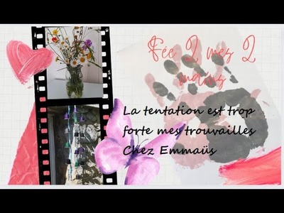 La tentation est trop forte mes trouvailles chez Emmaüs
