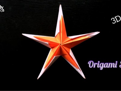 Origami 3D 5-Point Star 折纸立体五角星