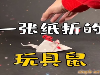Origami 3D Rat