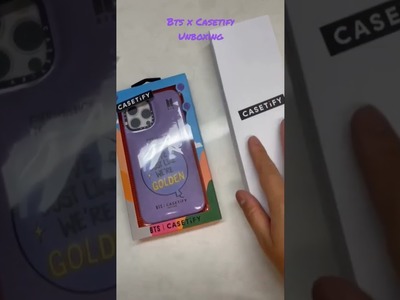 BTS x Casetify Unboxing ???????????? #Shorts #BTS #BTSArmy #BTSshorts #Casetify #Army