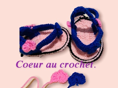 Faire de petits cœurs au crochet- magnifiques cœurs faciles au crochet .