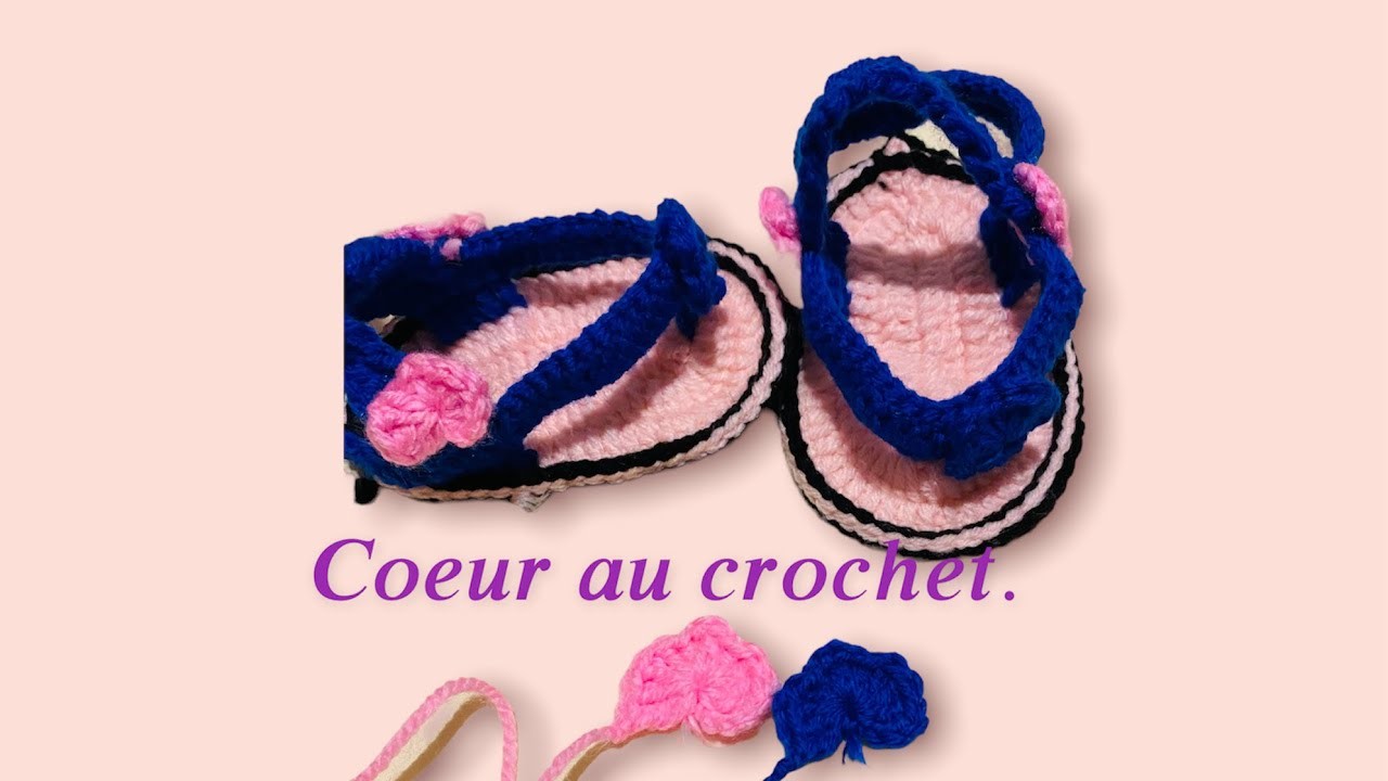 Faire de petits cœurs au crochet- magnifiques cœurs faciles au crochet .