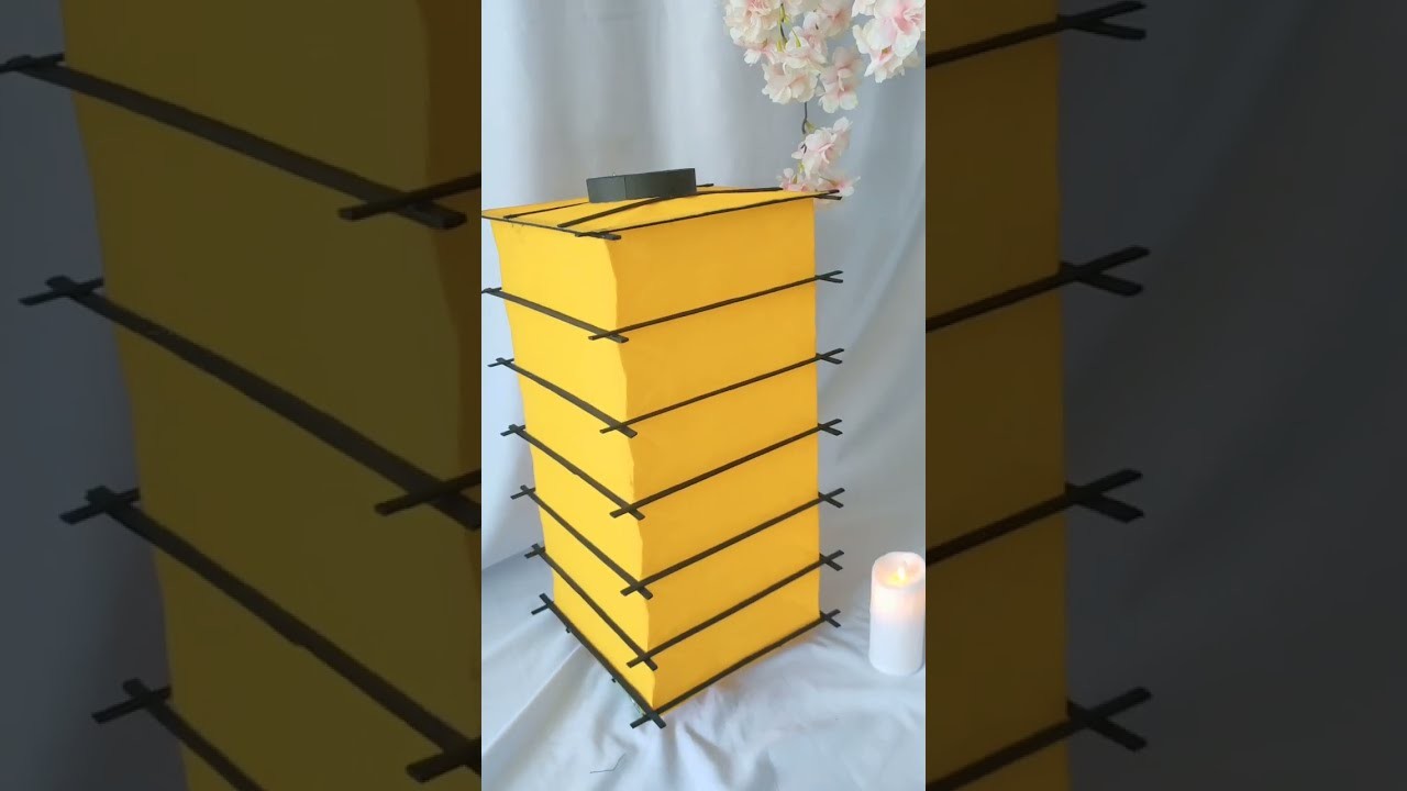 Lampion Kotak Bambu #shorts