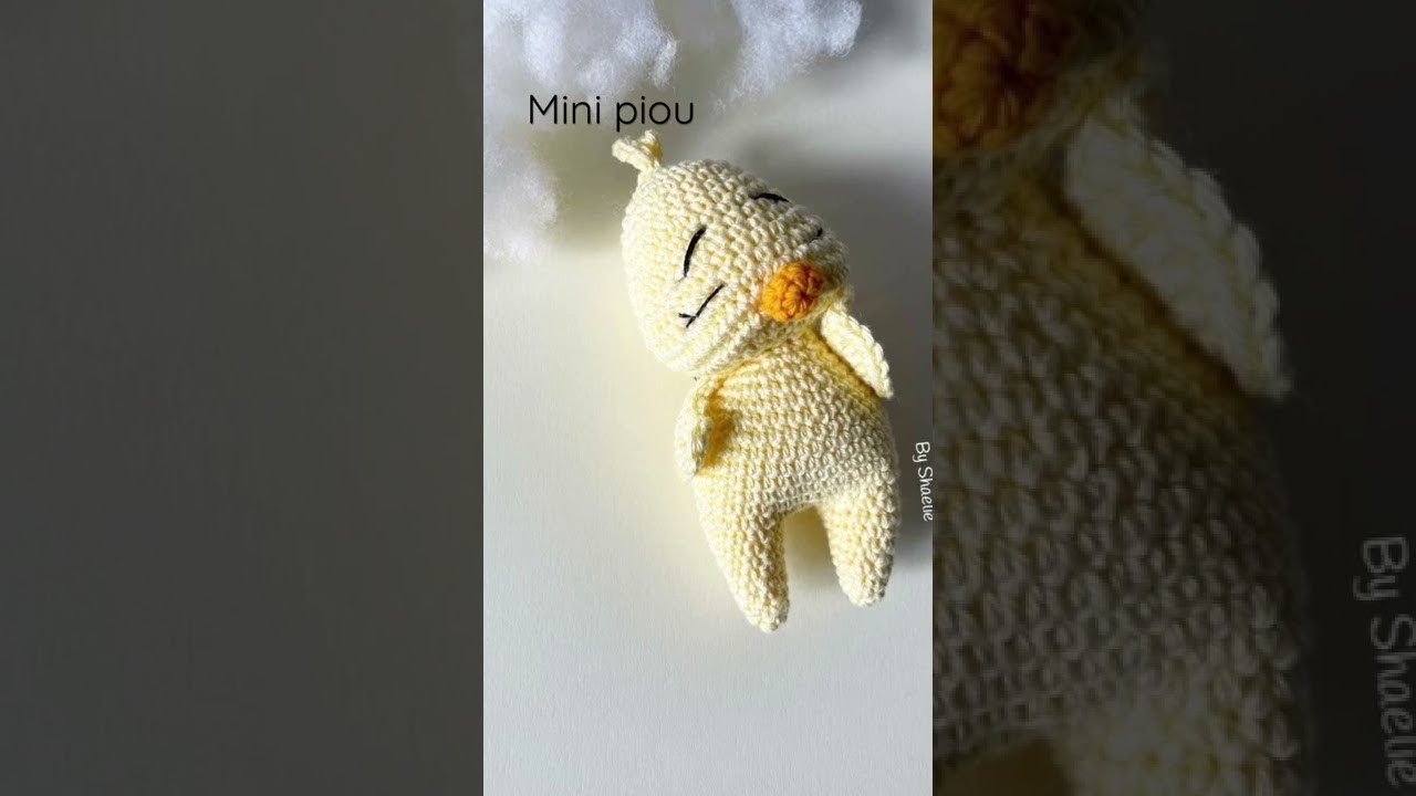 Naissance de mini piou #cutie #amigurumi #crochet #crochetdesigner