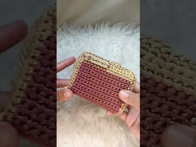 Crochet wallet