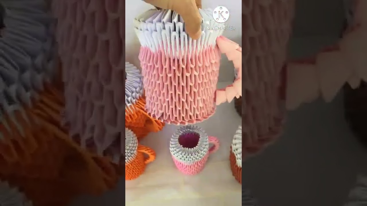 3D Origami drink #shorts