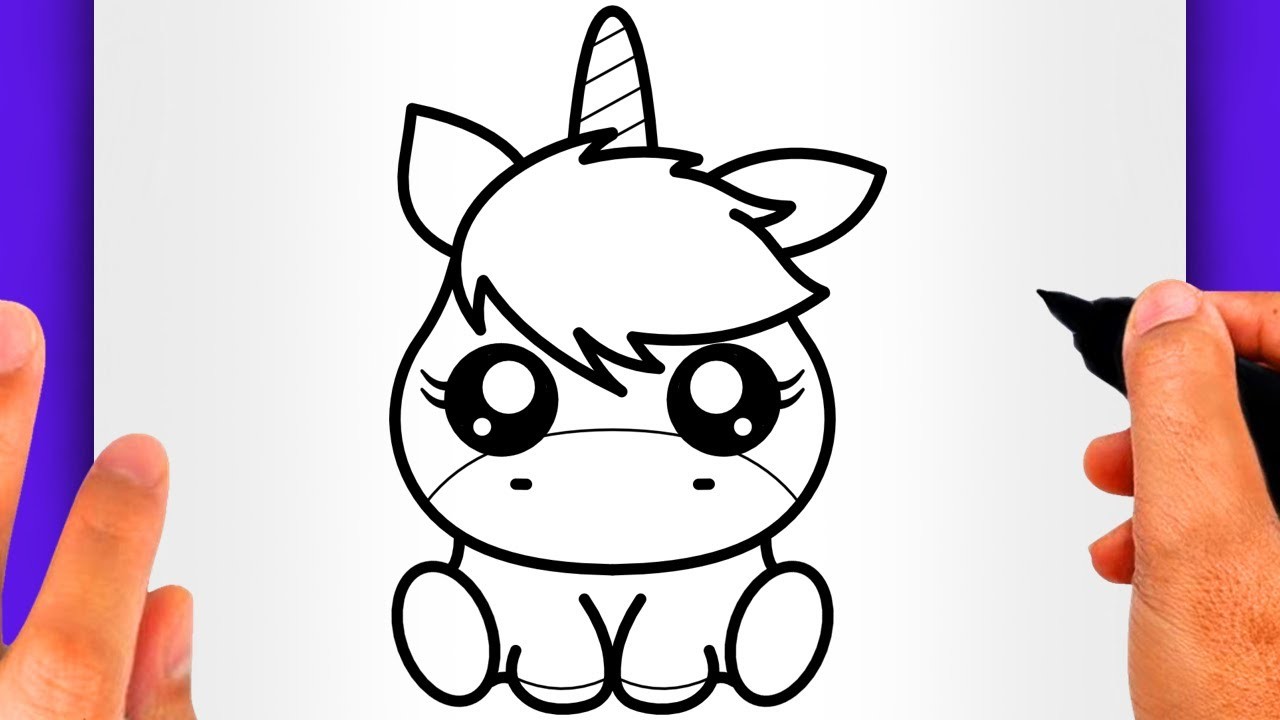 Comment Dessiner Une Licorne Kawaii Facilement Pour D Butant