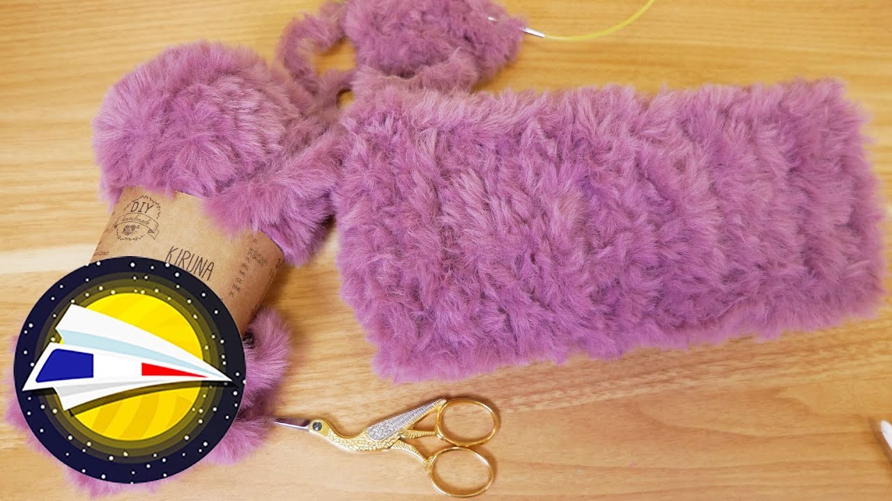 Tricoter un bandeau effet fourrure | Super chaud & simple | Apprendre à tricoter