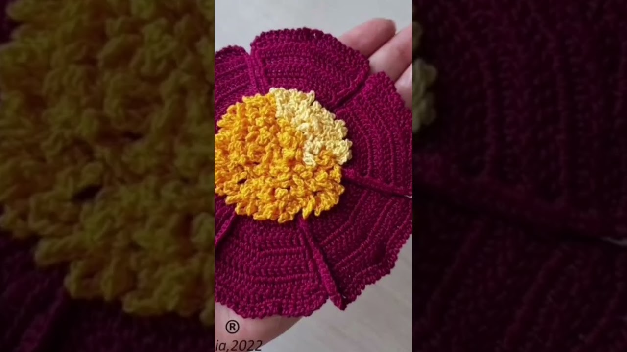 Crochet flowers