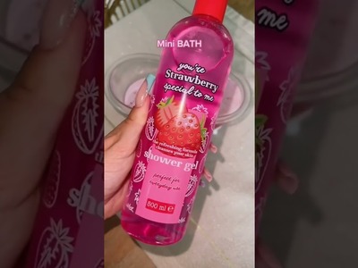 JE FAIS UN MINI BAIN AESTHETIQUE TROP CUTE ! ????