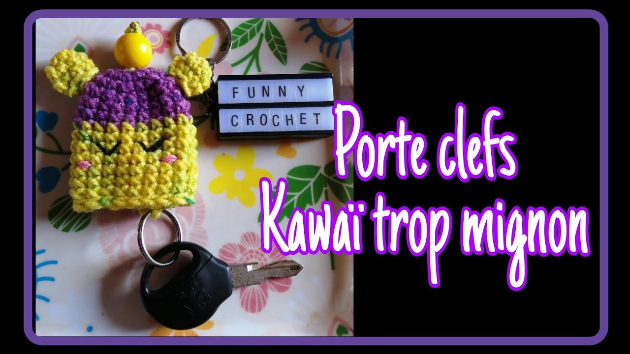 Porte clefs Kawaï hyper mignon