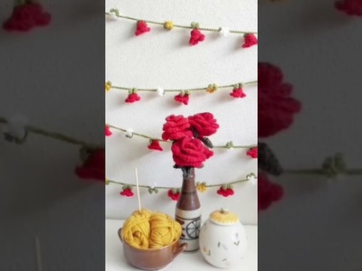 Crochet garland