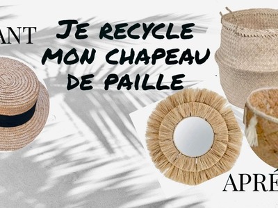 Recycler son chapeau de paille aprés l'été????​????​.MarionEvents.2022