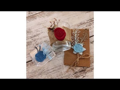 ???? Astuce décos et embellissements scrap cachets de cire " Craspire" ????