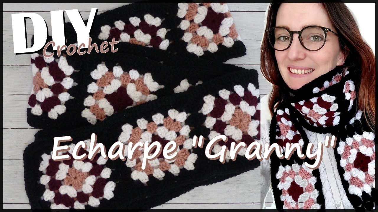 [DIY Crochet] : Echarpe Granny, facile et rapide