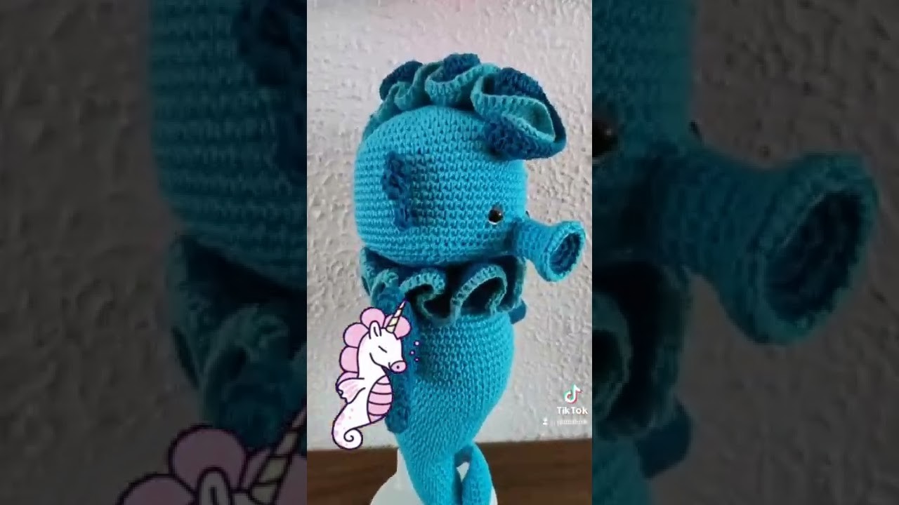 Hippocampe au crochet facile