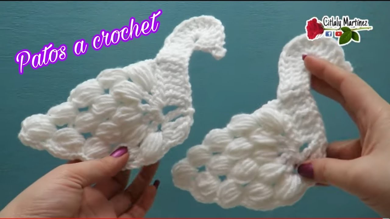 Pato a crochet