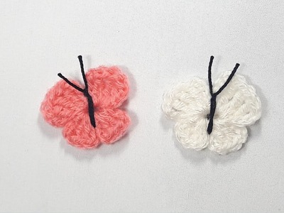 Tuto papillon au crochet (facile et rapide)