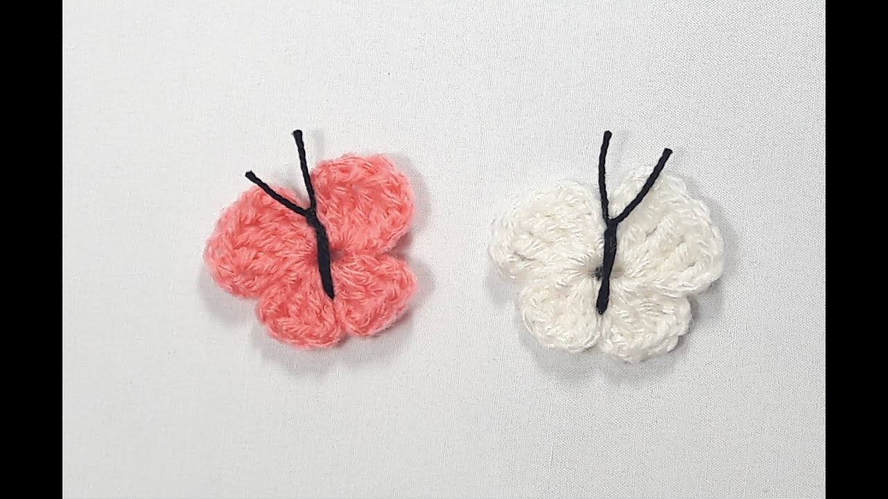 Tuto papillon au crochet (facile et rapide)