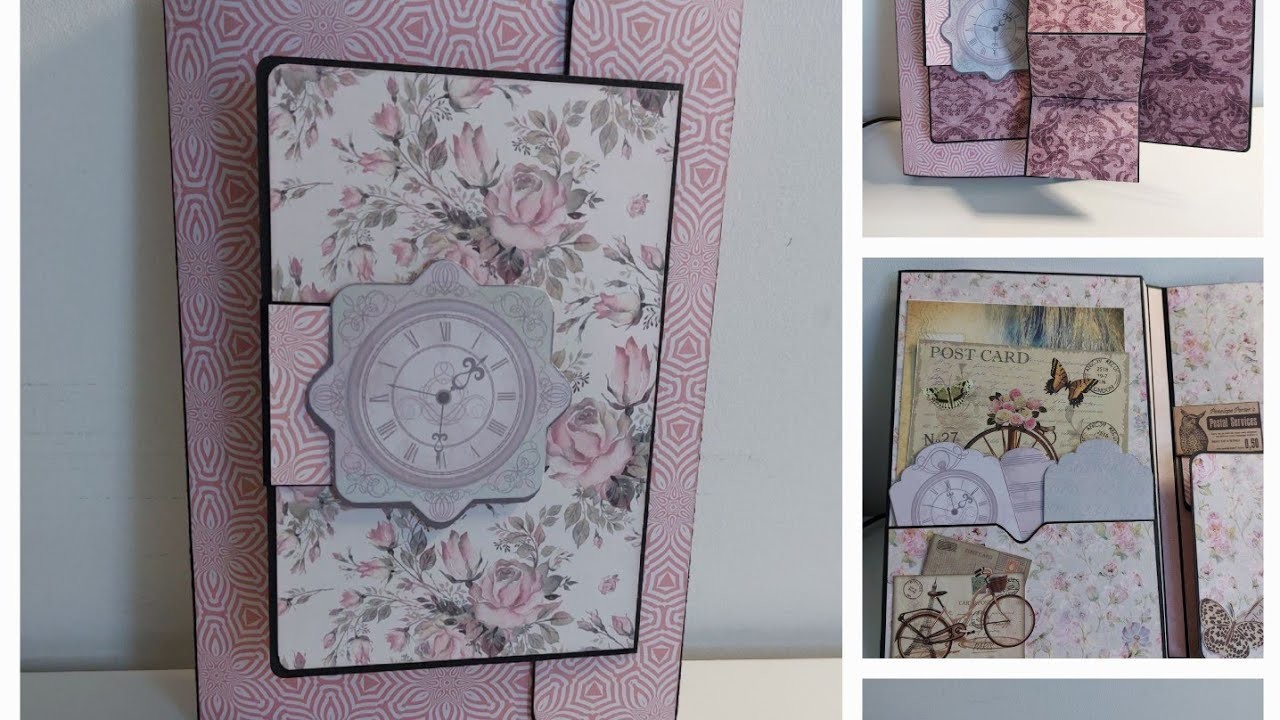 Tuto scrapbooking folio action partie 1 : la structure et l'enveloppe