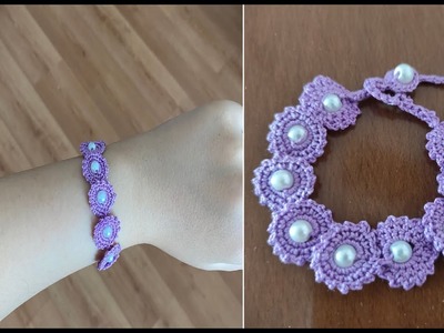 Crochet a Bracelet With Beads