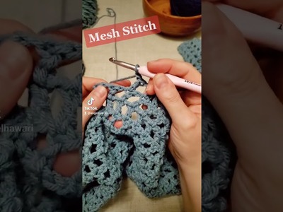 Crochet Mesh Stitch