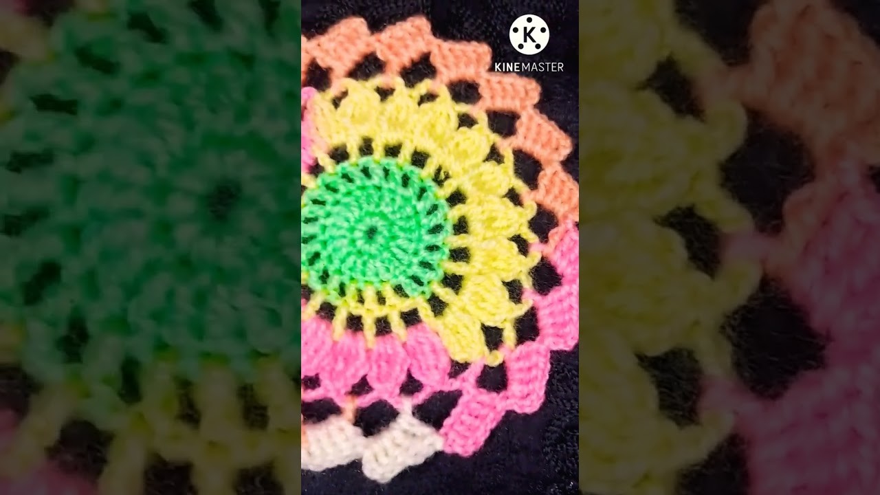 Crochet Motifs #crochet #crochetpattern #crochettutorial #tabletop #crochetcover #tablecoaster