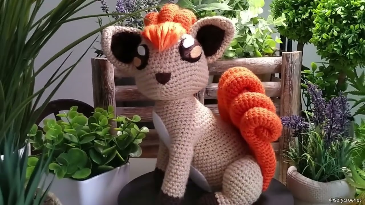 ????Vulpix - Pokémon Crochet Pattern????