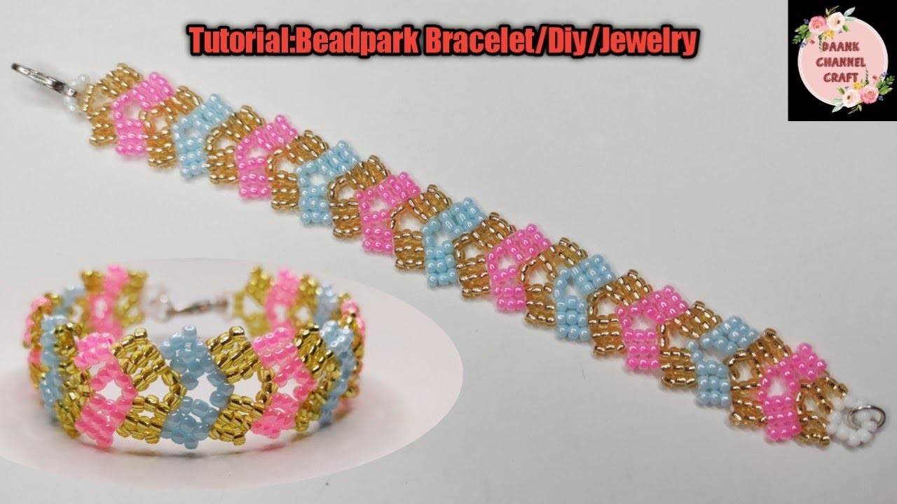 Tutorial Beadpark Bracelet.Toho Bead Bracelet.Diy.Jewelry