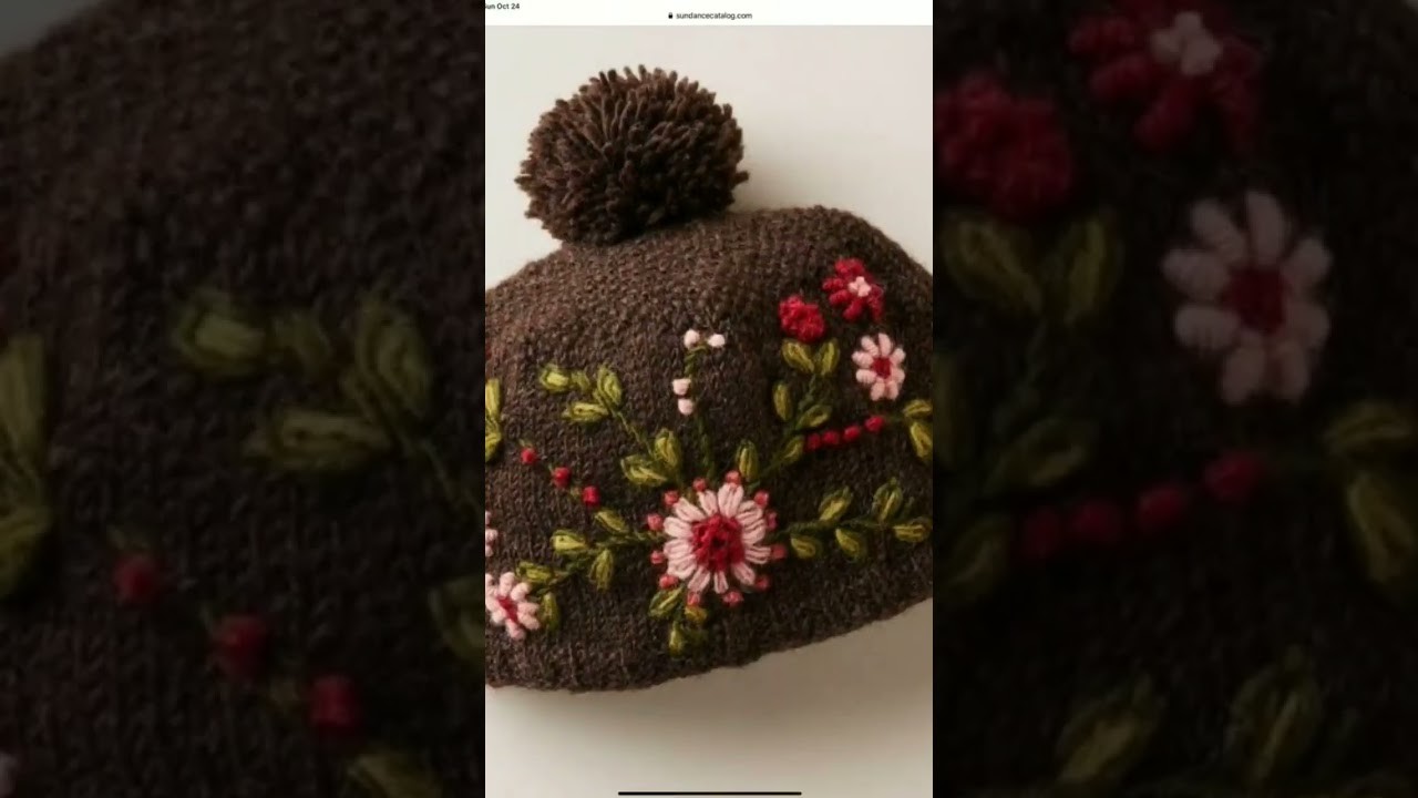 Handknitting cap for babys