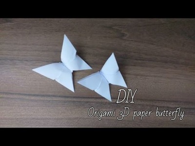 Origami papillon 3D