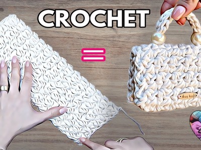 ????????????MAGIQUE! Pliez et TADAM!!! CROCHET FACILE ET RAPIDE! #crochet #вязаниекрючком #crochetlovers #diy