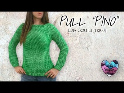Pull Pino Crochetez vite ce modèle pleins de relief ! Facile #crochet #crochetlovers #вязаниекрючком