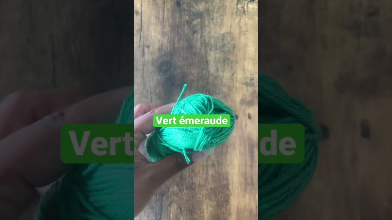 Quel fil pour un bikini au crochet, de couleur verte