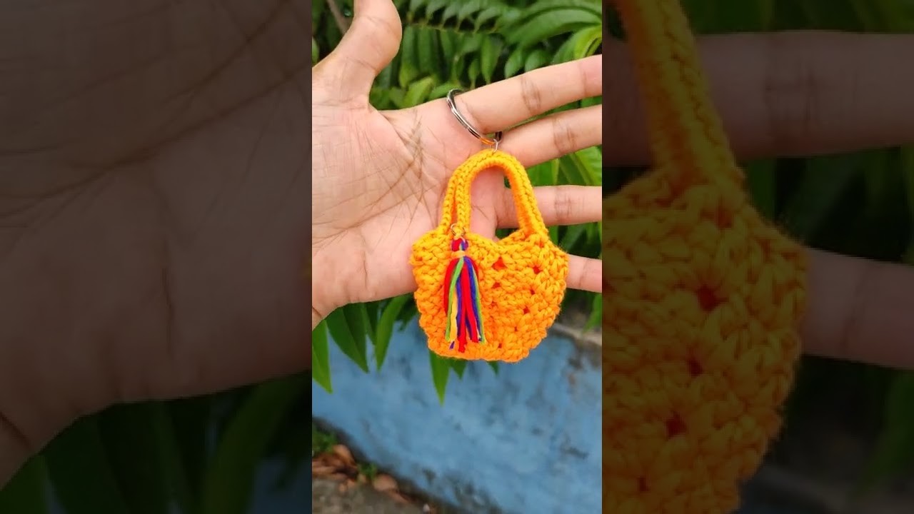 Crochet Keychain #shorts