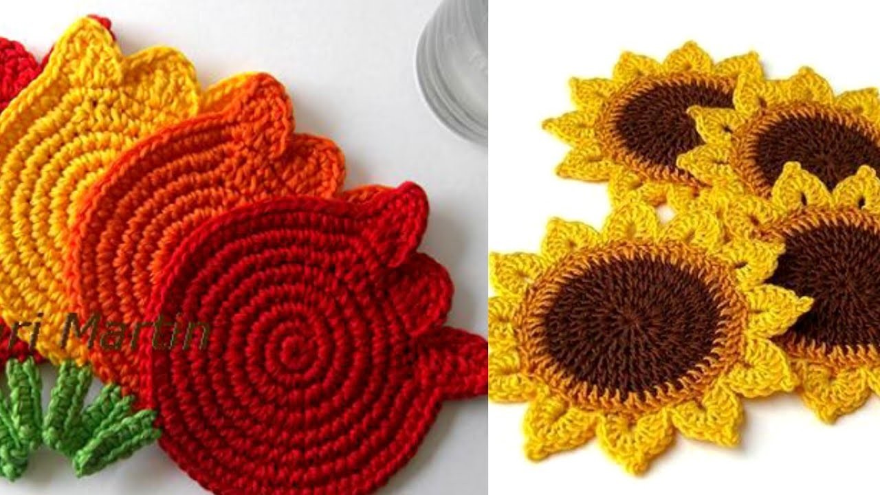 #shorts, Crochet Tea Coaster Pattern, Crosia Frock Design, क्रोशिया फ्रॉक, #Beautyhorizonandart