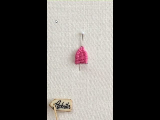 Woven Picot Stitch Embroidery