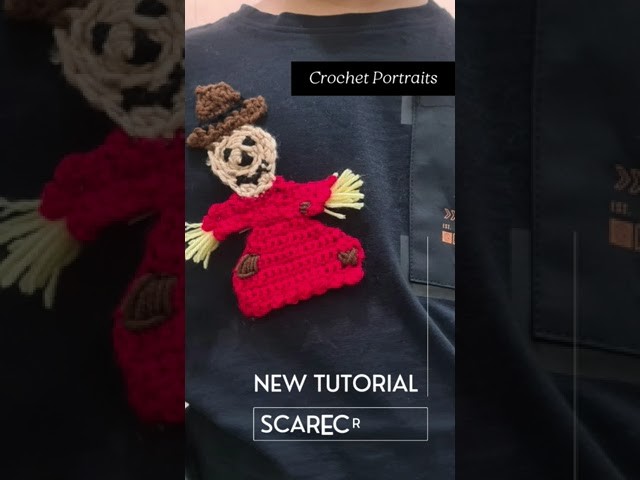 Crochet a scarecrow