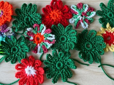 Crochet flower,crochet flower#diy #trending#trending#shorts#viral#diycraft#viralvideo#reels#trending